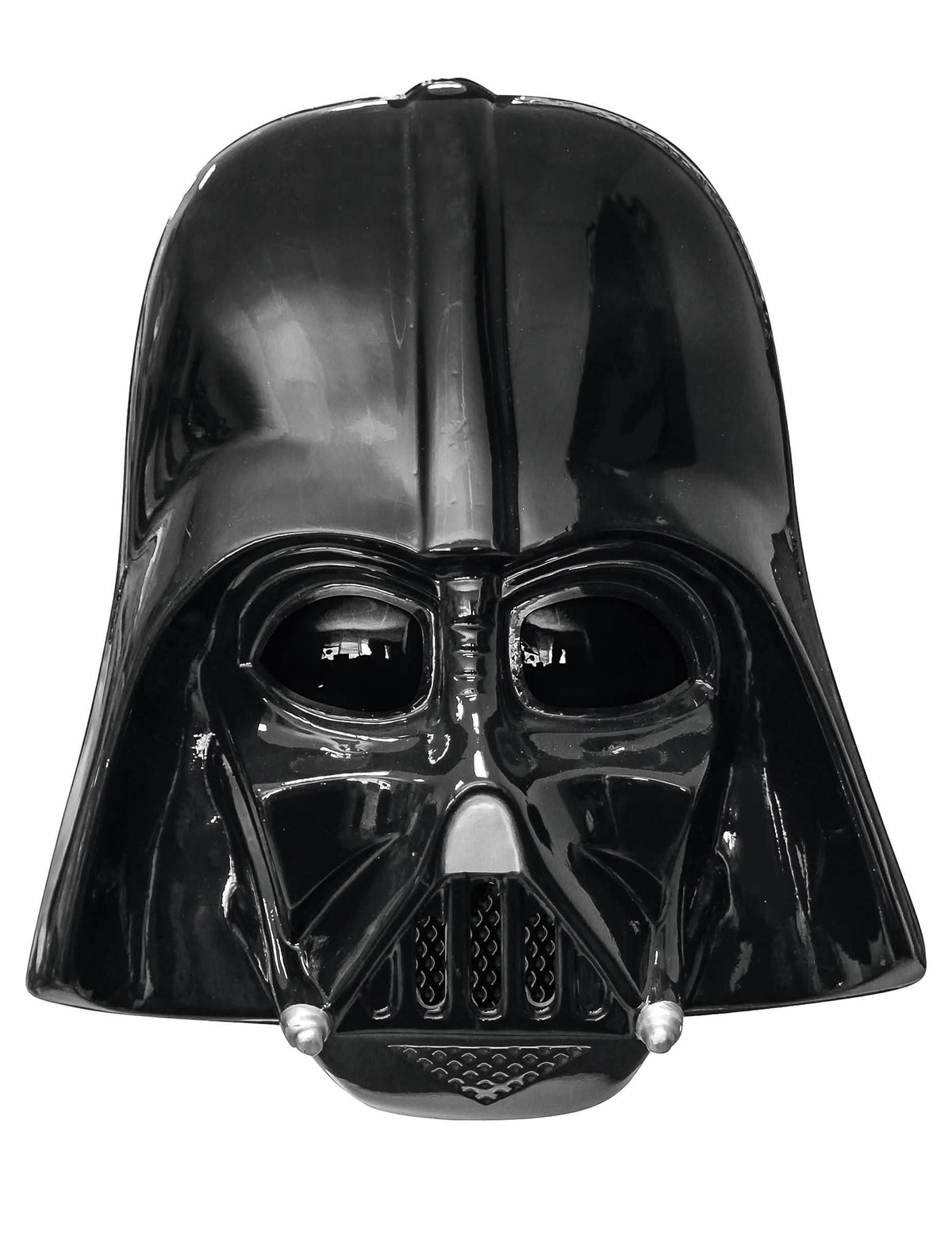 Máscara de Darth Vader para niño negro brillante