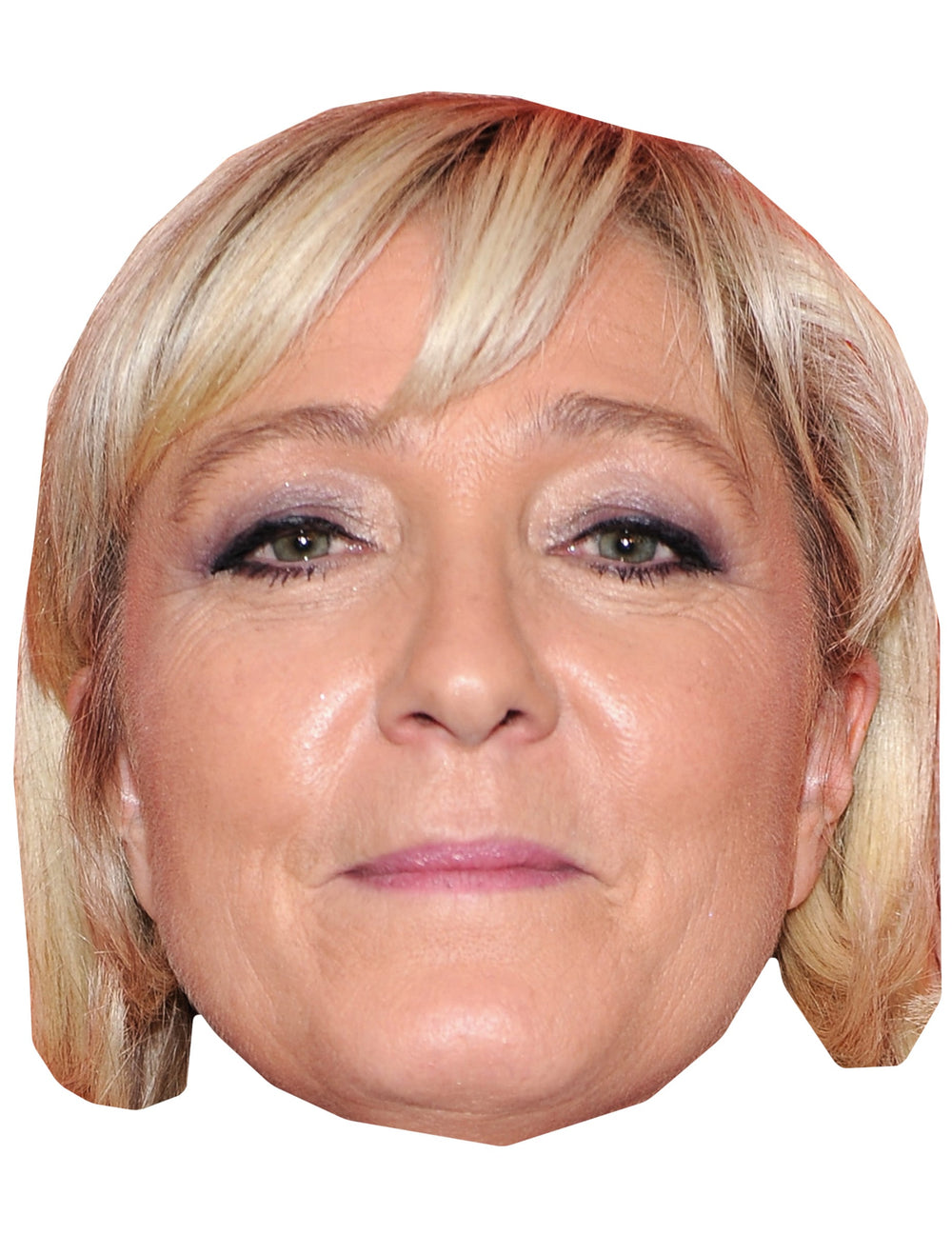 Masque en carton Marine Le Pen pour adulte