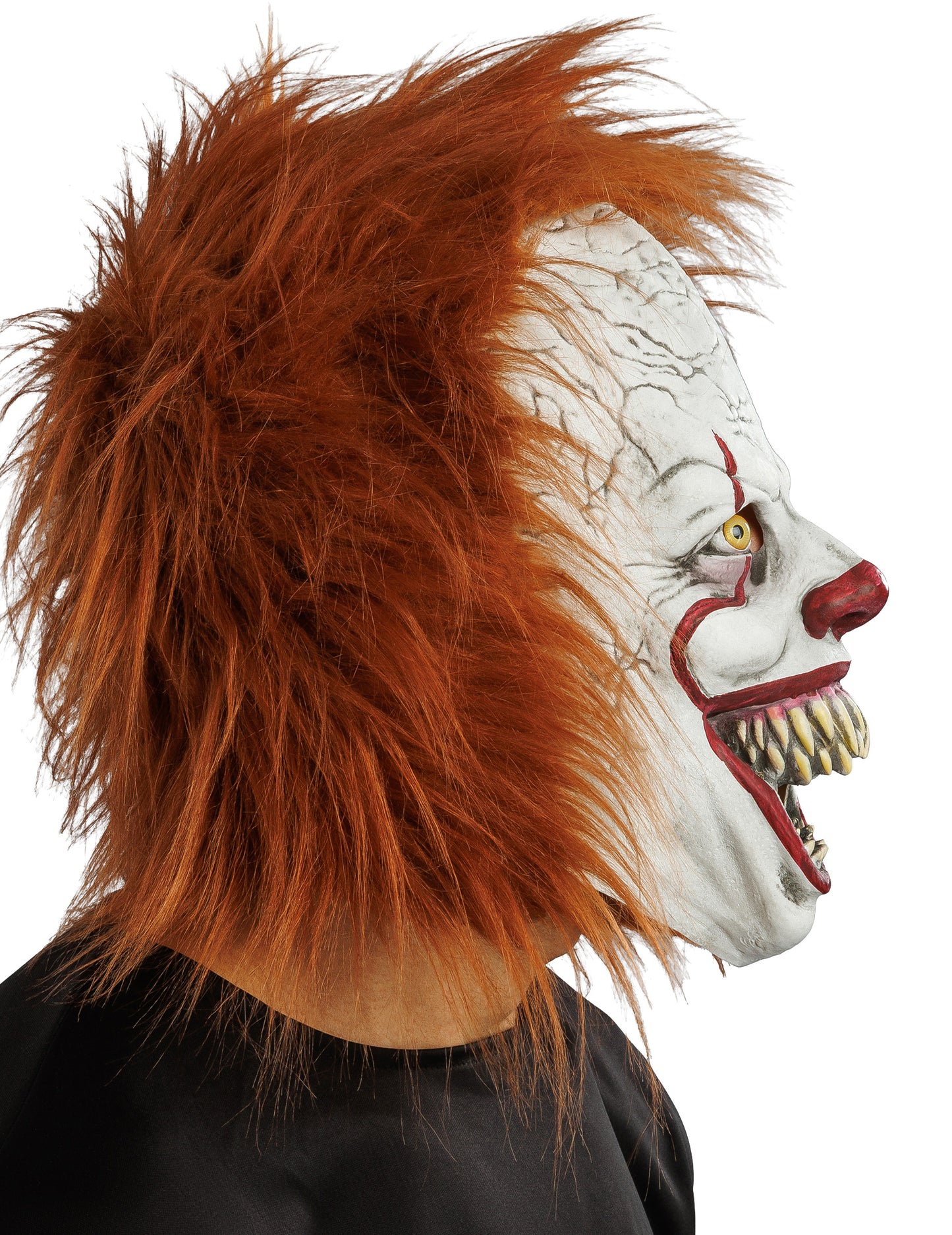Máscara de látex de payaso asesino de lujo para adulto
