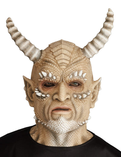 Máscara de látex de demonio de las arenas de lujo para adulto