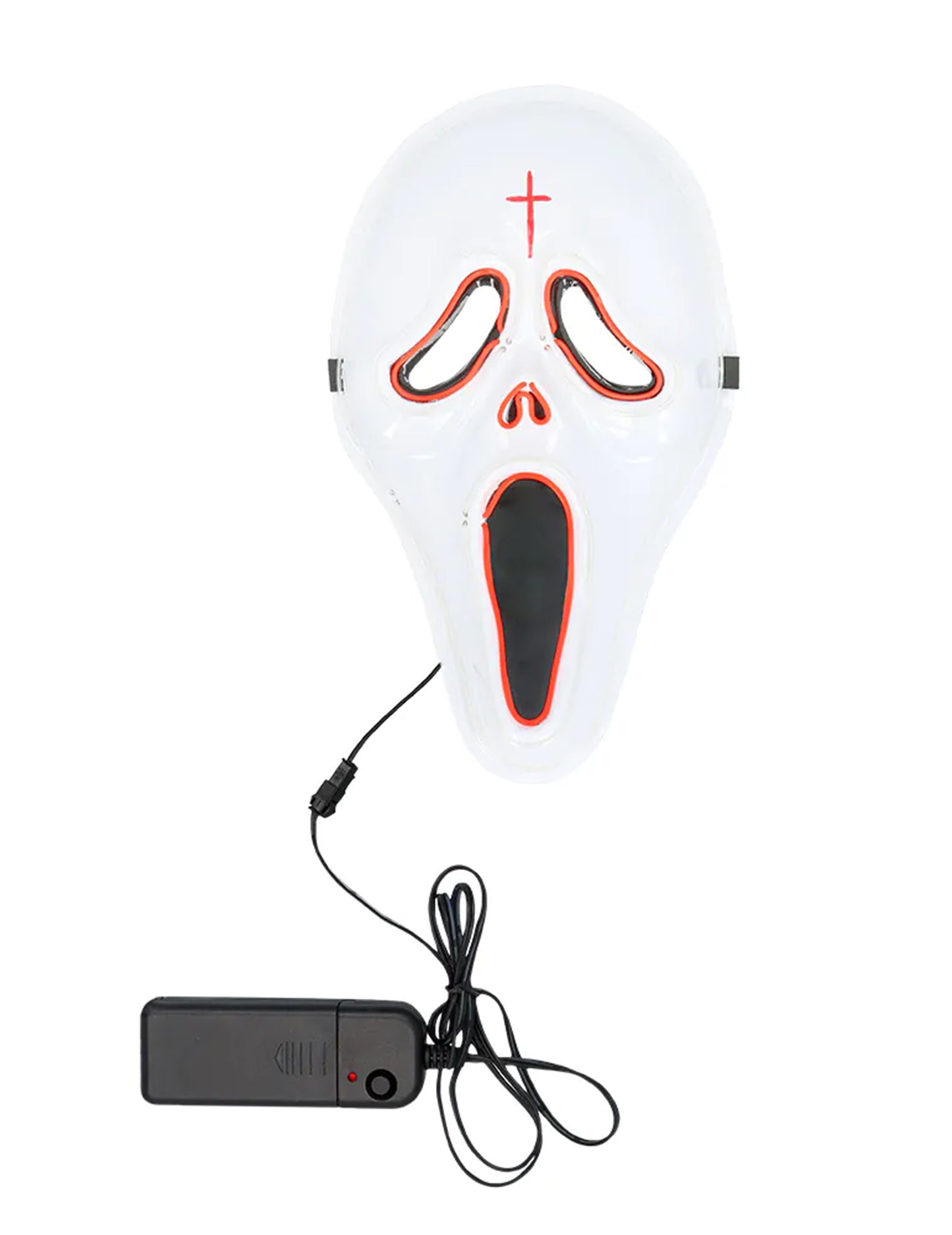Máscara LED fantasma asesino adulto