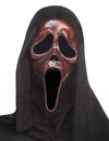Máscara Scream™ jaspeada rojo adulto