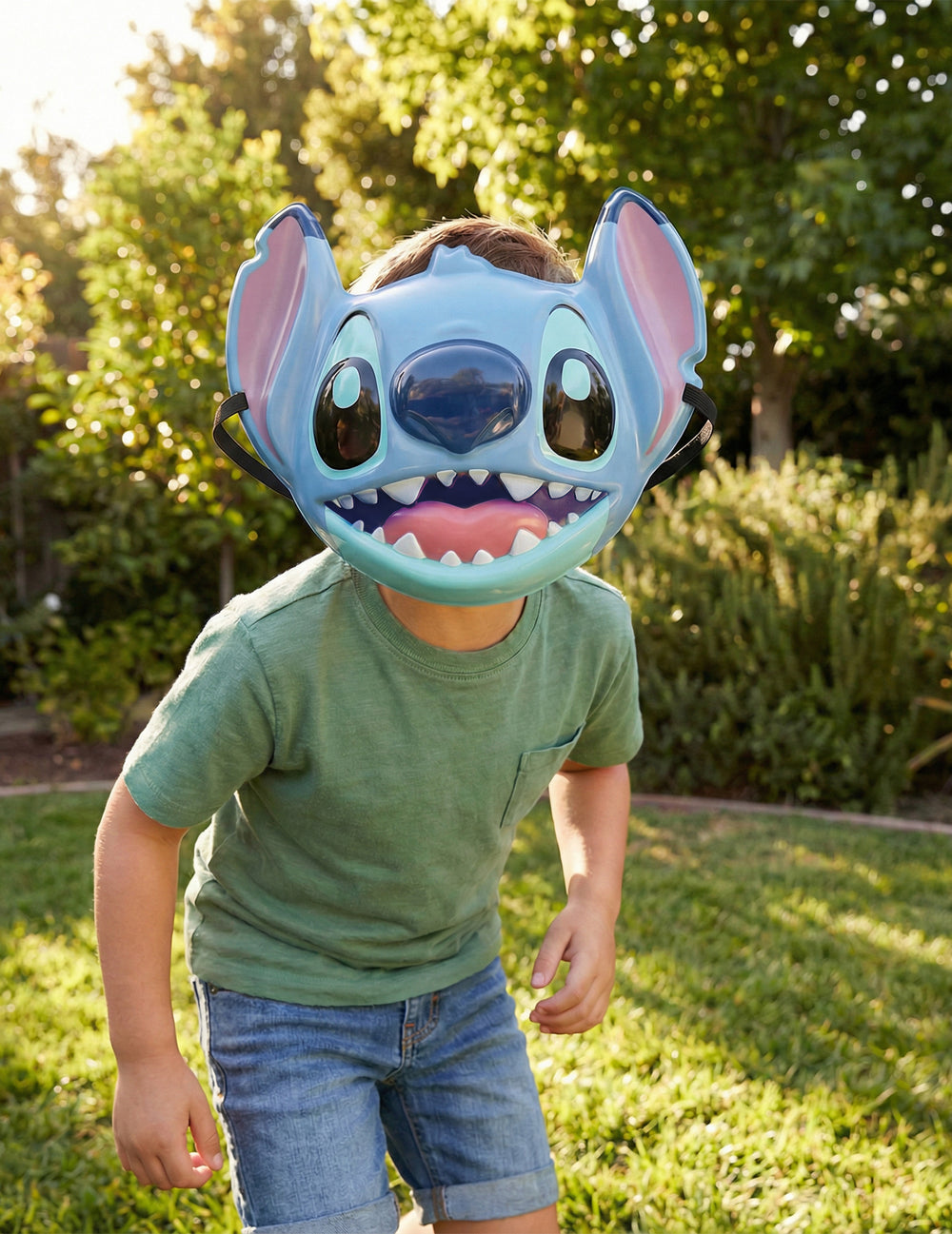Mise en situation du masque Stitch
