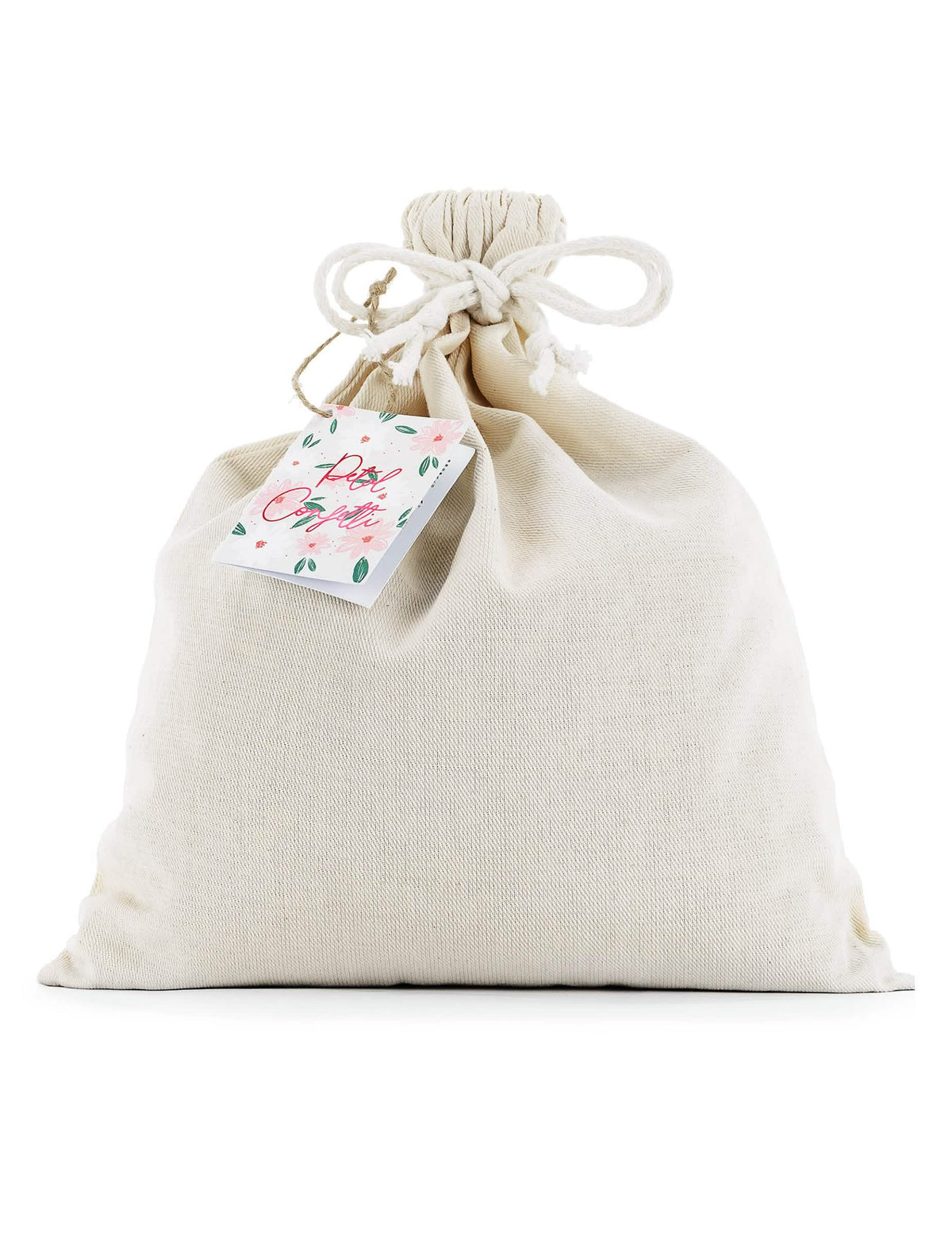 Maxi bolsa de confeti de flores naturales secas 400g rosa y naranja