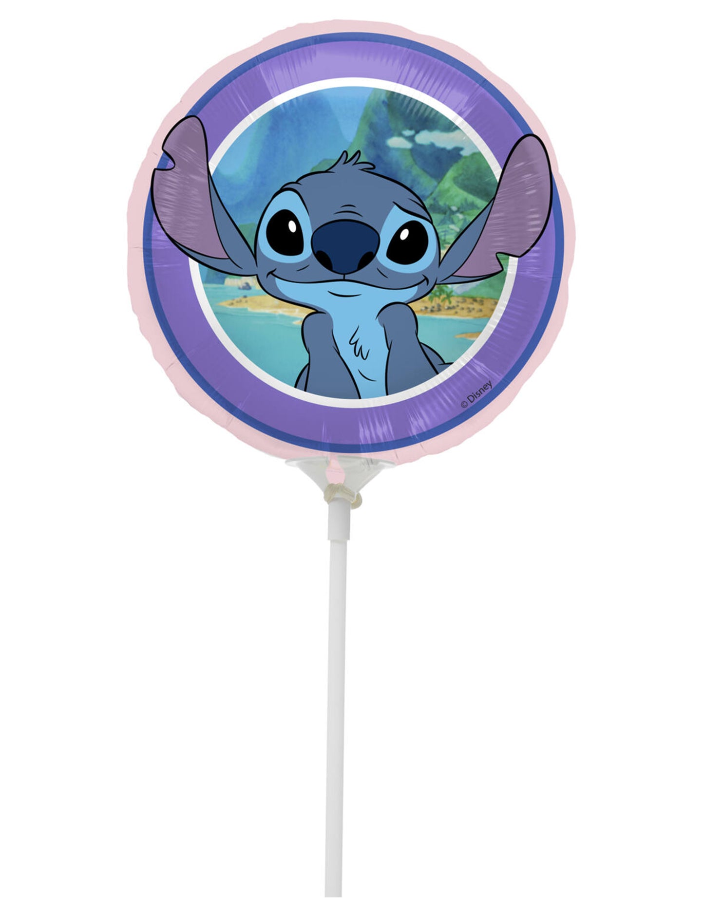 Mini globo de aluminio Stitch™ 23 cm