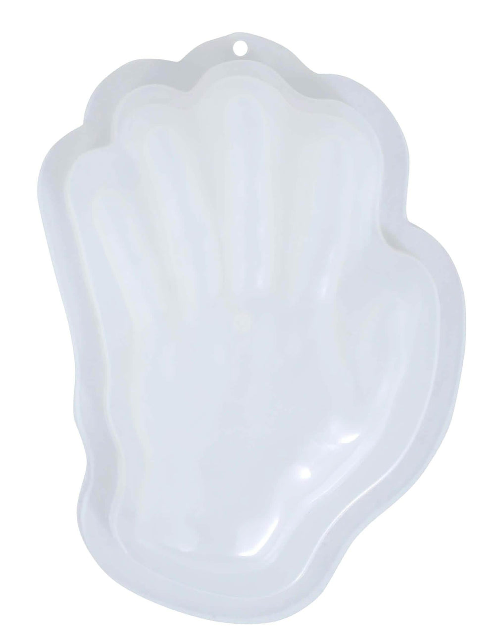 Vue de dos du moule à gelée en forme de main