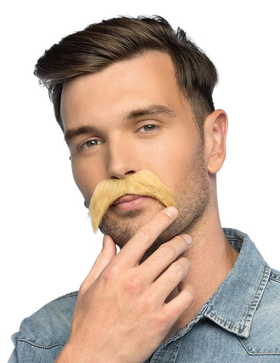 Bigote rubio para adulto