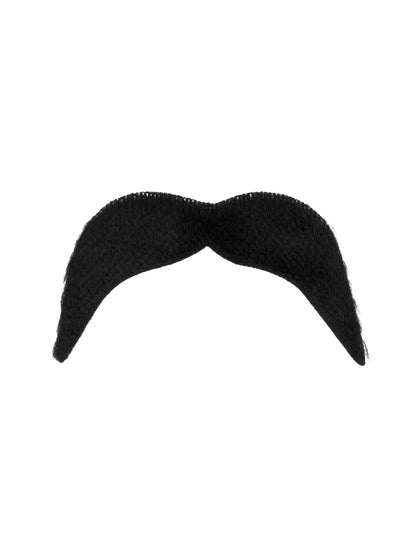 Moustache années 70' pour adulte noire