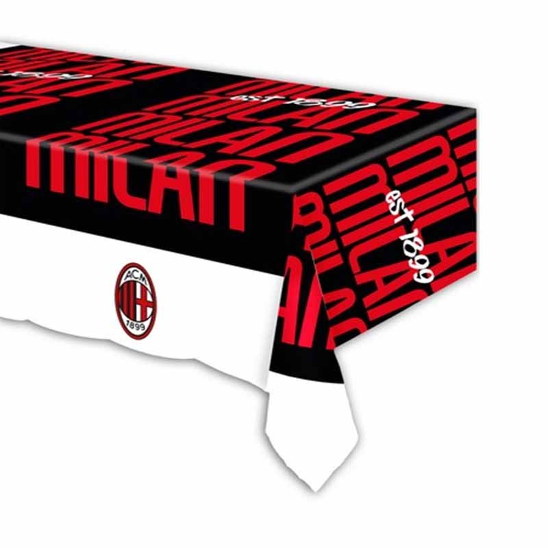 Mantel de papel AC Milan™ 120 x 180 cm