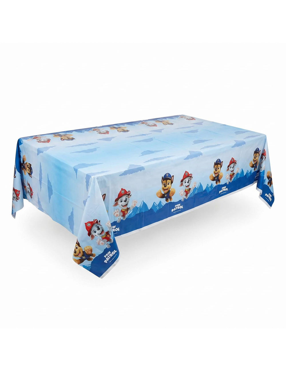 Nappe en papier Pat'patrouille pour enfant bleue