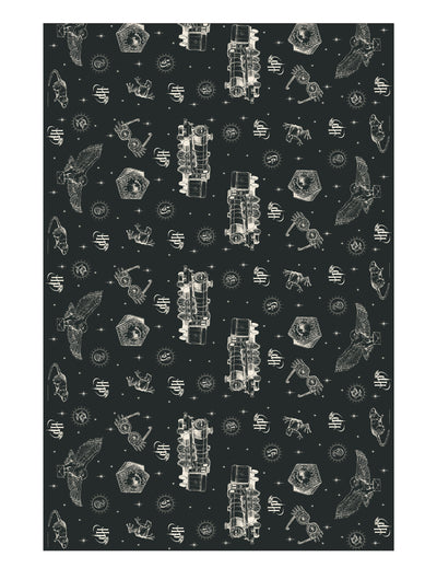 Mantel de papel Harry Potter™ 180 x 120 cm