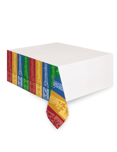 Mantel de papel Harry Potter™ Casas 137 × 213 cm