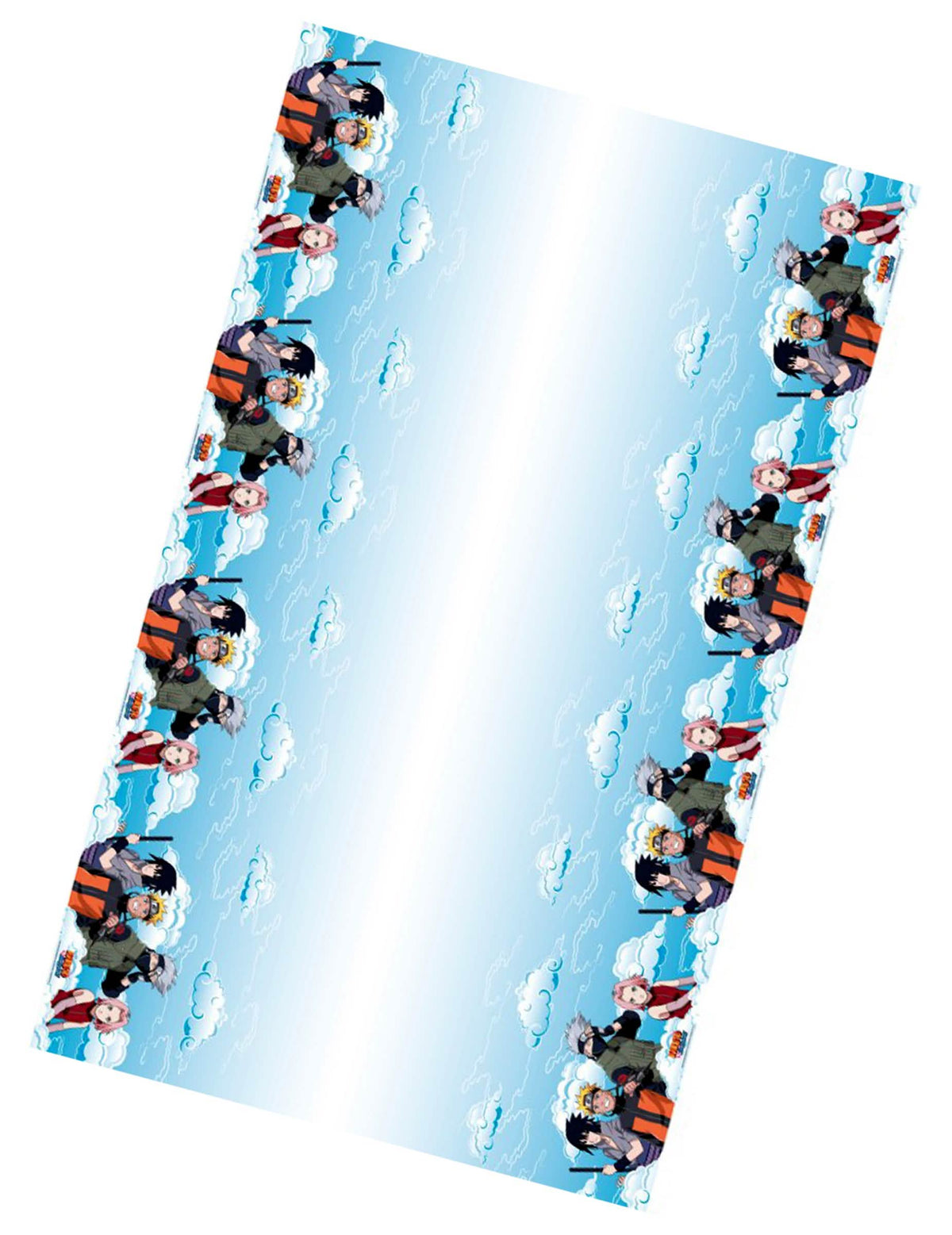 Mantel de papel reciclable Naruto Shippuden™ 136 x 228 cm