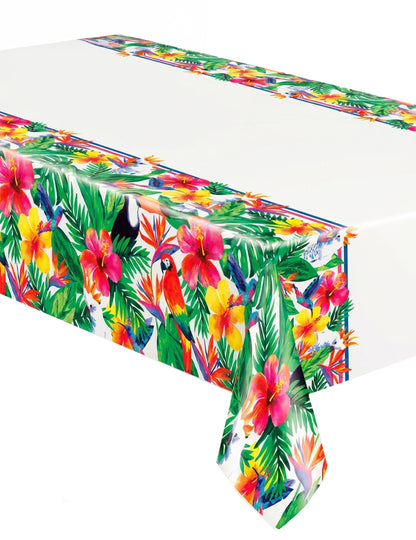 Nappe en plastique Palm Tropical Luau 137 x 213 cm