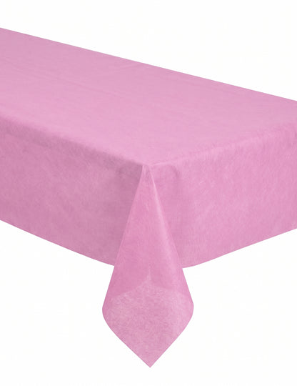Mantel en rollo de tejido no tejido rosa 120 cm x 10 m