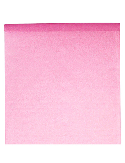 Mantel en rollo de tejido no tejido rosa 120 cm x 10 m