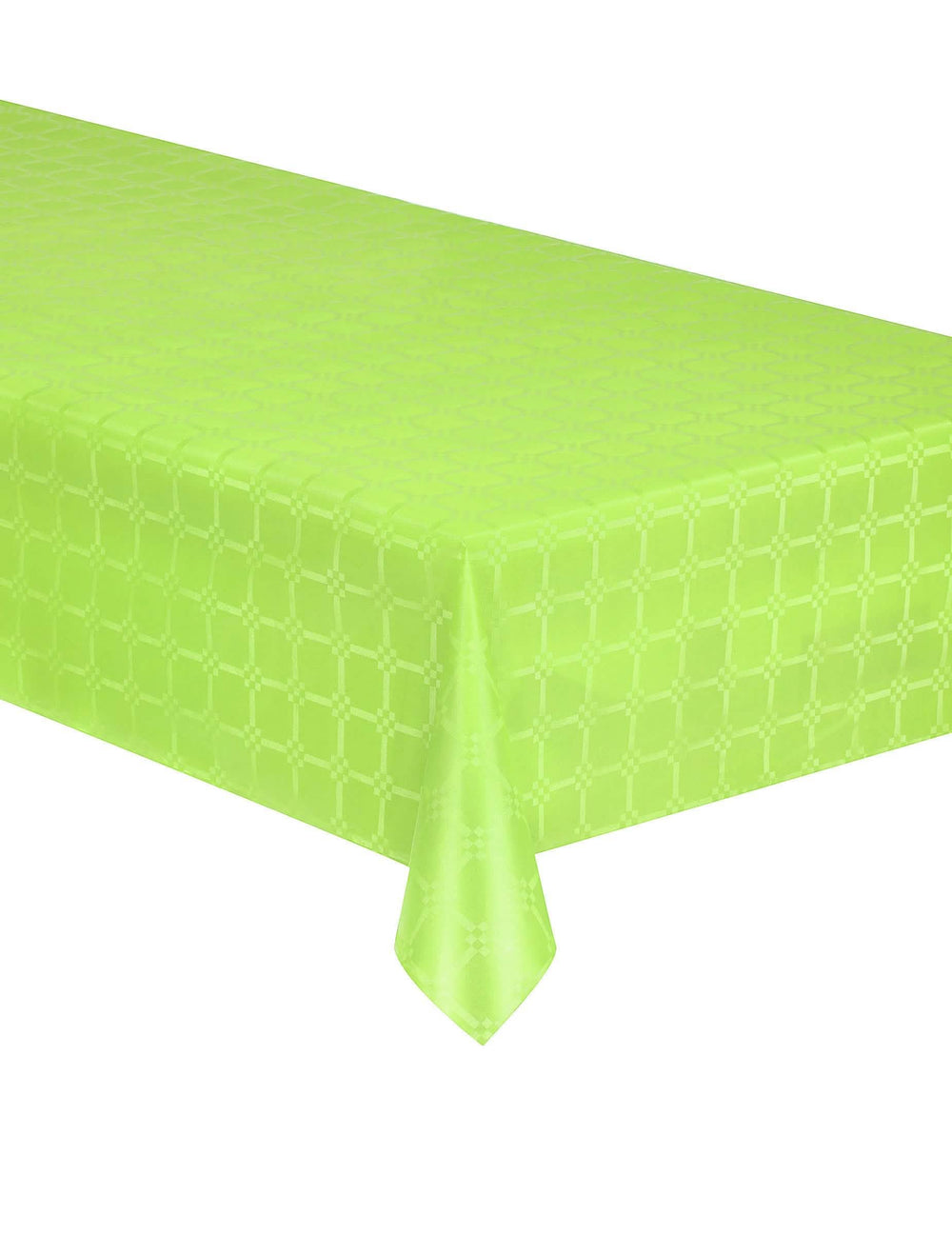 Mantel de papel damasco en rollo para fiesta verde anís