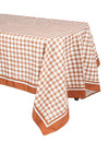 Mantel de tela de cuadros vichy auburn Cottage Living 140 x 240 cm