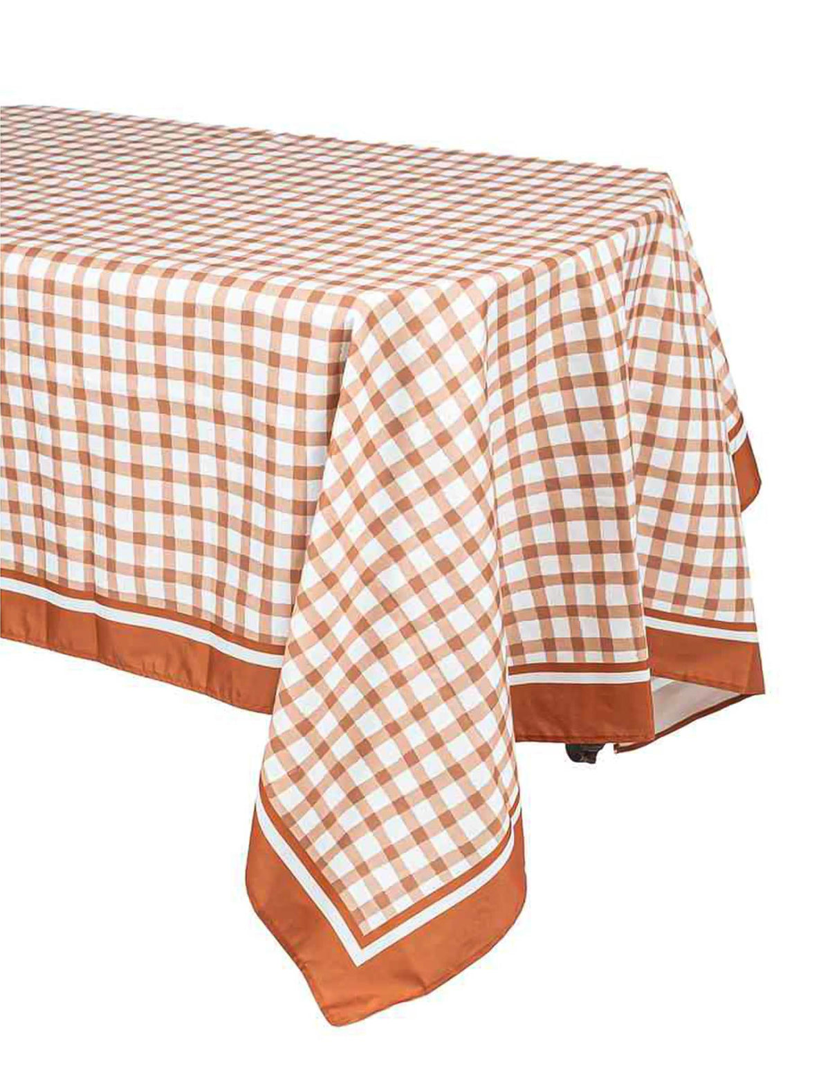 Mantel de tela de cuadros vichy auburn Cottage Living 140 x 240 cm