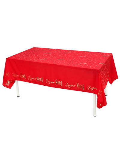 Mantel Estrella Fugaz rojo 145 x 240 cm