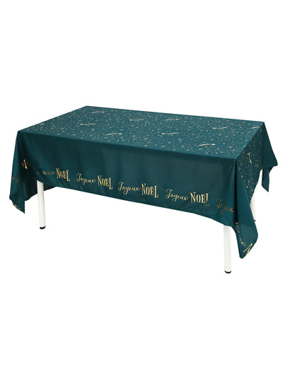 Mantel Estrella Fugaz verde abeto 145 x 240 cm