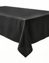 Mantel de tejido no tejido negro 150 x 300 cm