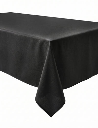 Mantel de tejido no tejido negro 150 x 300 cm