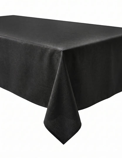 Mantel de tejido no tejido negro 150 x 300 cm