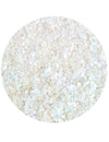 Paillettes biodégradables Nuit Blanche pour adulte blanc iridescent
