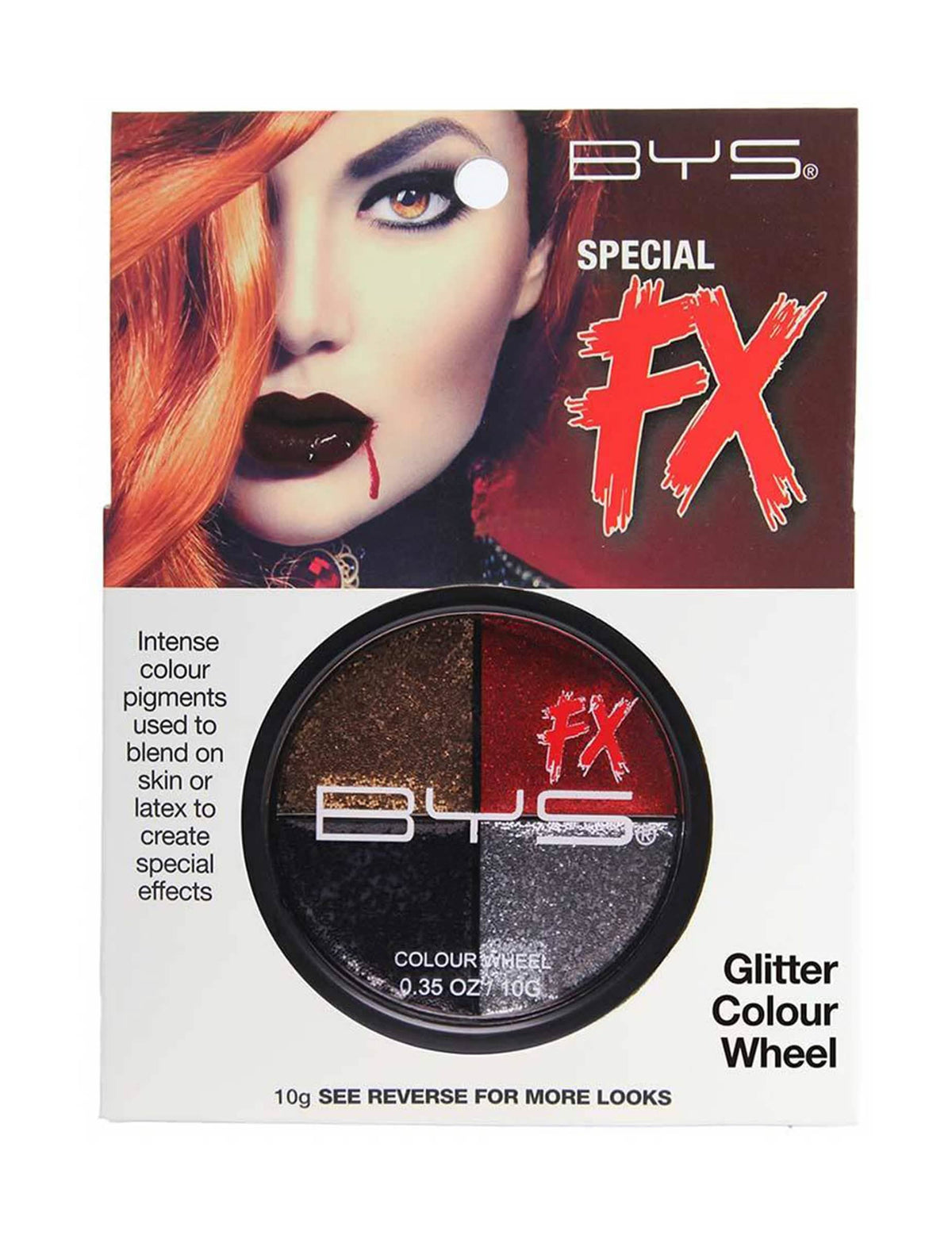 Paleta de 4 maquillajes de purpurina 10 g
