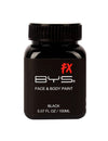 Pintura facial y corporal especial FX negro 150 ml