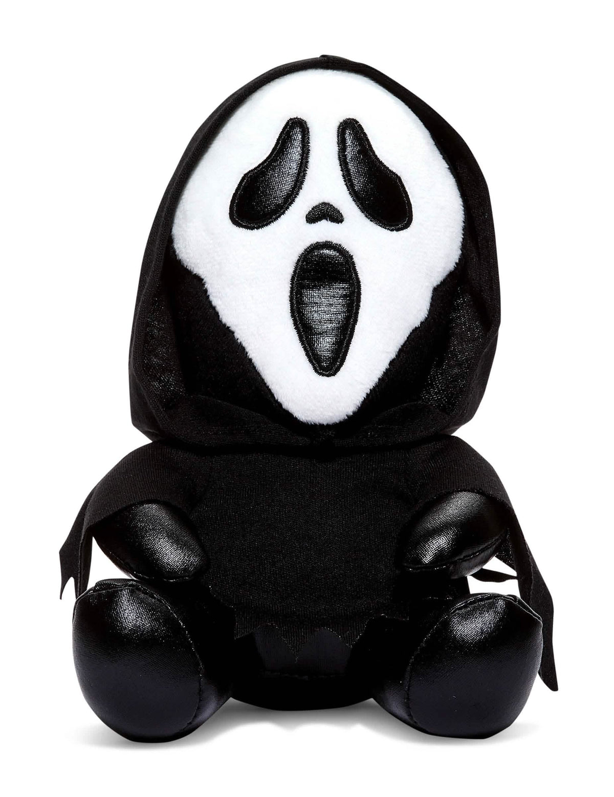Peluche Scream Ghostface pour enfant et adulte noire et blanche