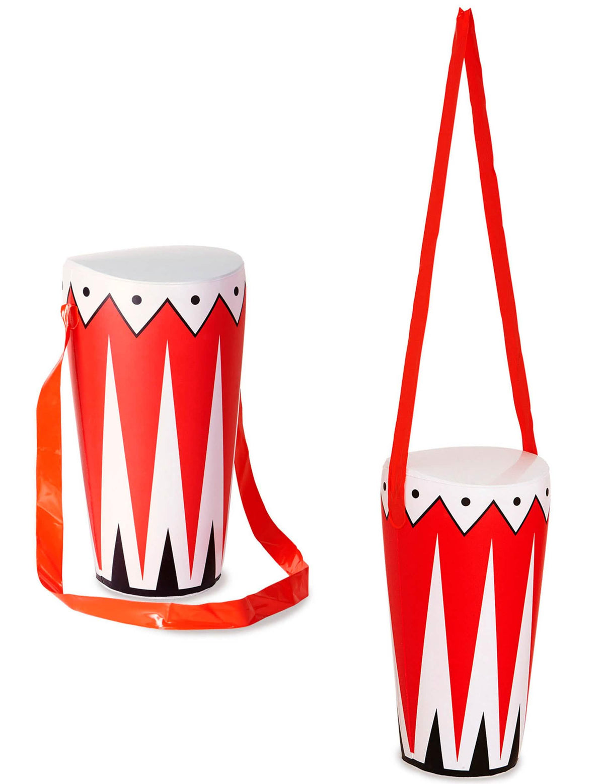 Percusión carry me para adulto y niño rojo y blanco