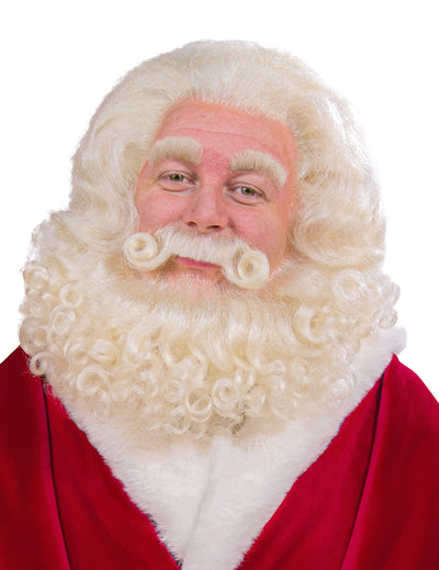Peluca y barba profesionales de Papá Noel de pelo de yak