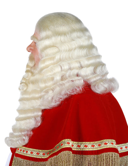 Peluca y barba profesionales de San Nicolás en pelo de yak