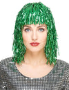 Peluca verde para mujer ideal para Saint Patrick