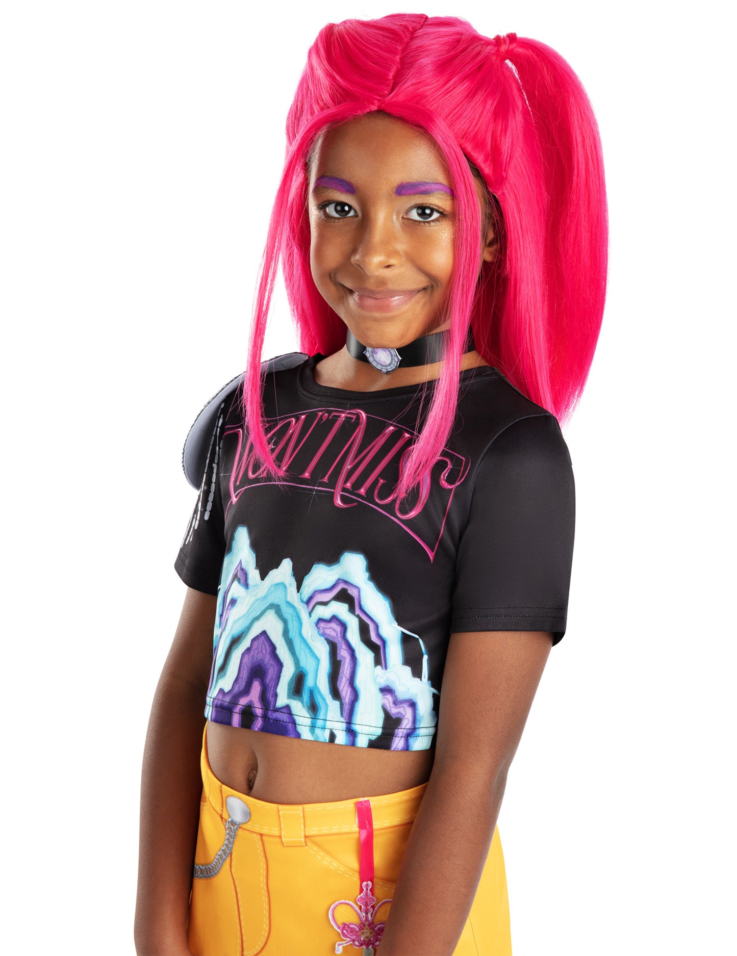 Peluca Mira Kpop Demon Hunter™ para niña
