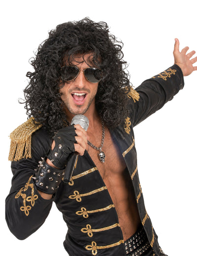 Peluca estrella del pop hombre