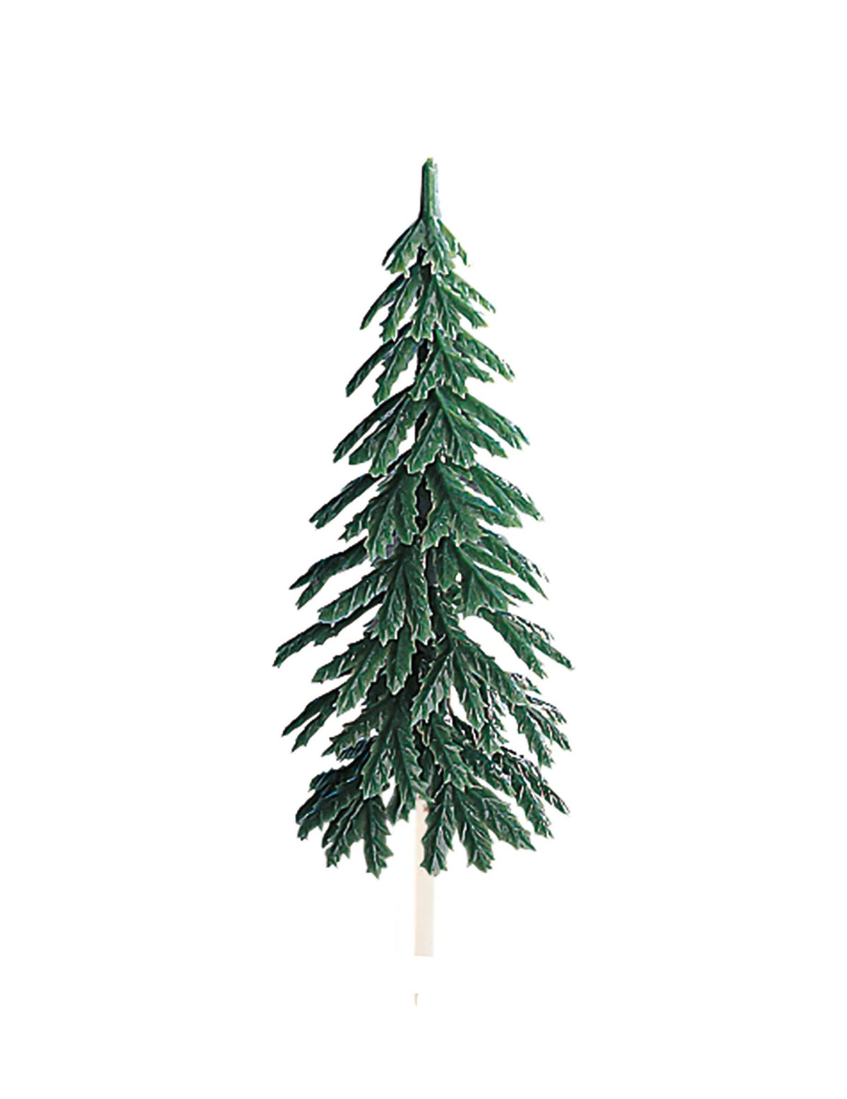 Adorno decorativo Árbol para tronco de navidad verde de plástico
