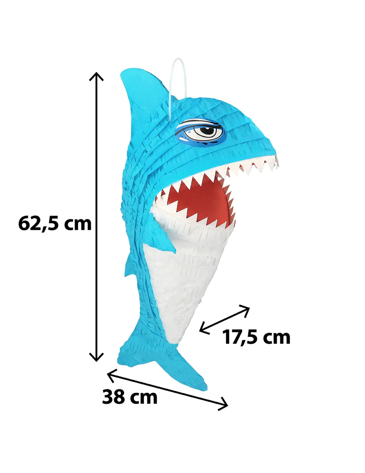 Piñata Tiburón 62 cm