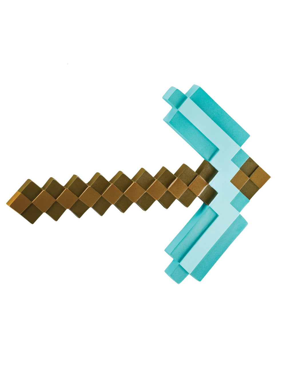 Piocha Minecraft™ para niños turquesa y marrón