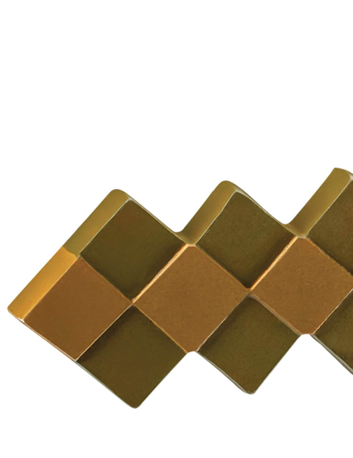 Primer plano de la textura pixelada del pico de Minecraft™ para niños