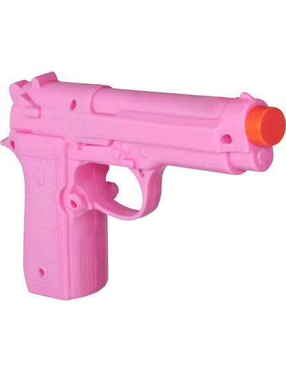 Pistola de juguete rosa 23 cm