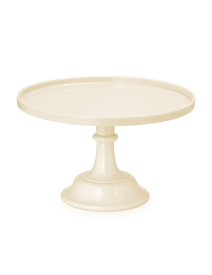 Soporte para tartas de acrílico beige 24 cm