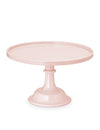 Soporte para tartas de acrílico rosa claro 24 cm