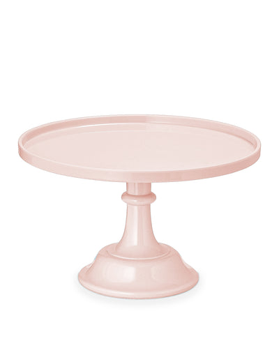 Soporte para tartas de acrílico rosa claro 24 cm