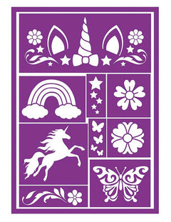 Maquillaje violeta