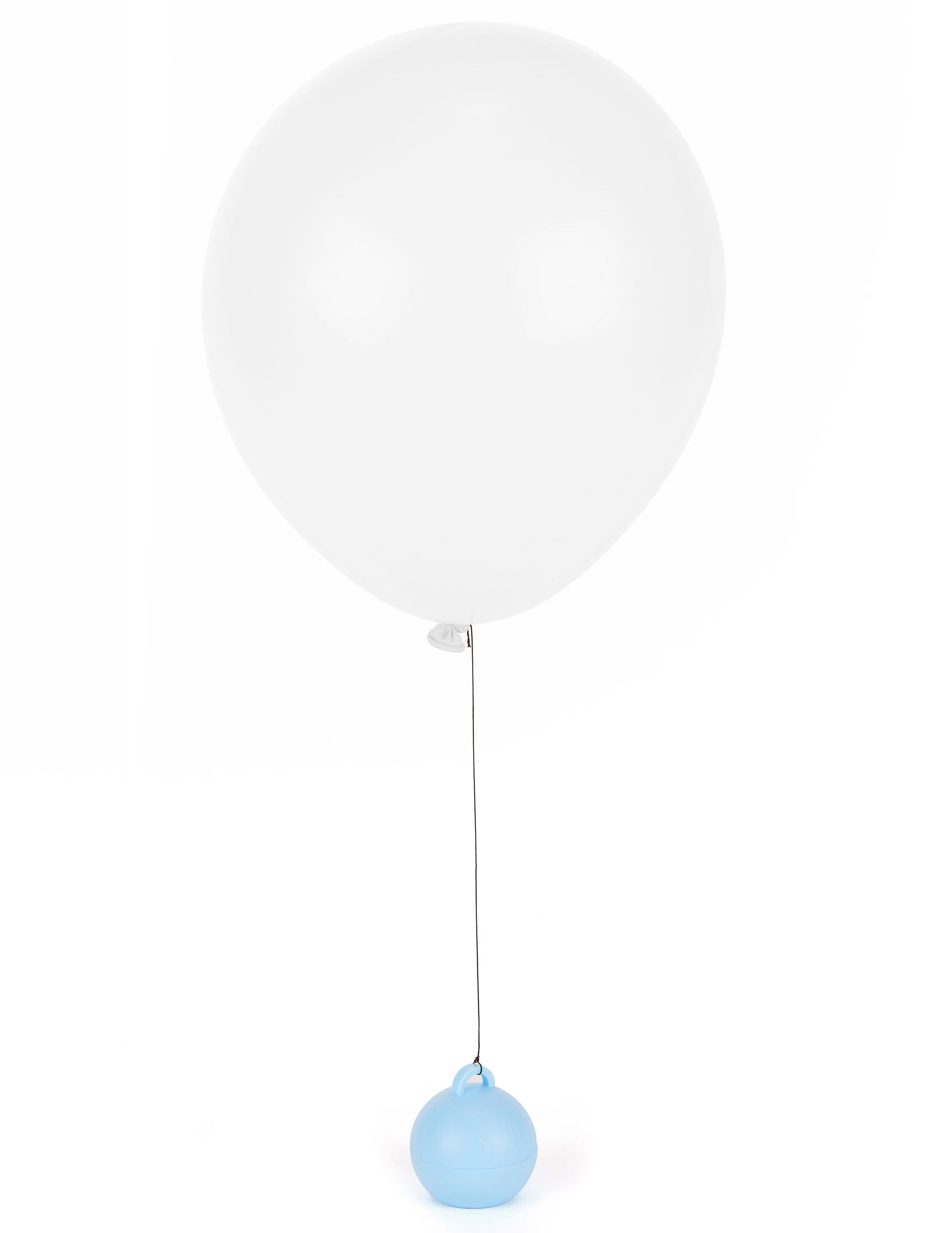 Mise en situation avec un ballon du poids ballon hélium pour décoration
