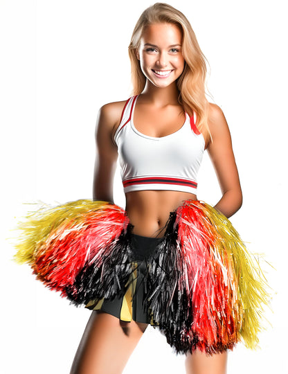 Mise en situation du pompon supporter Allemagne