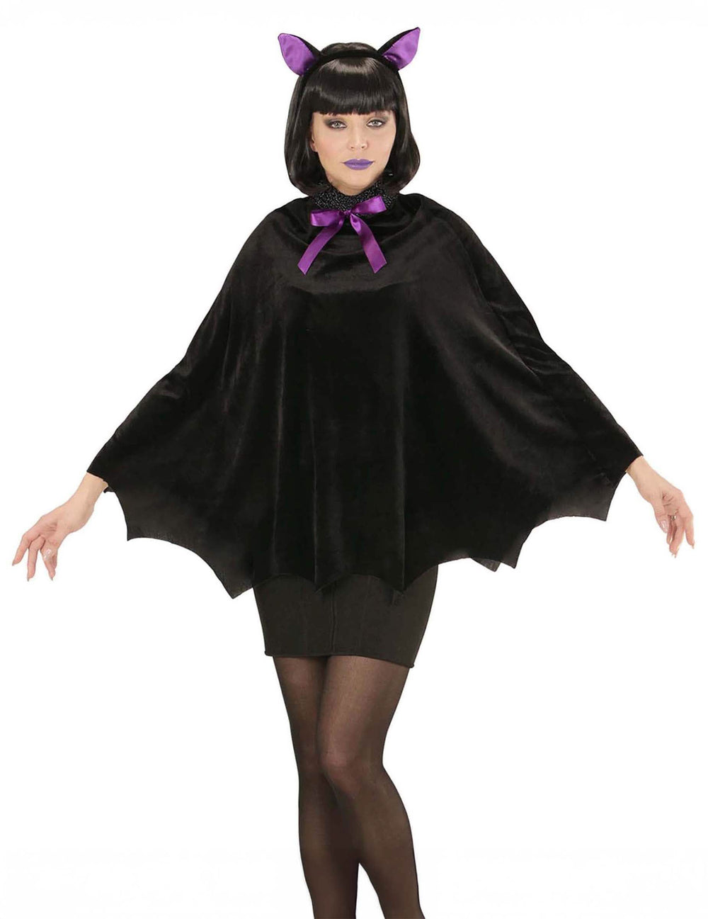 Vue d'ensemble du poncho chauve souris